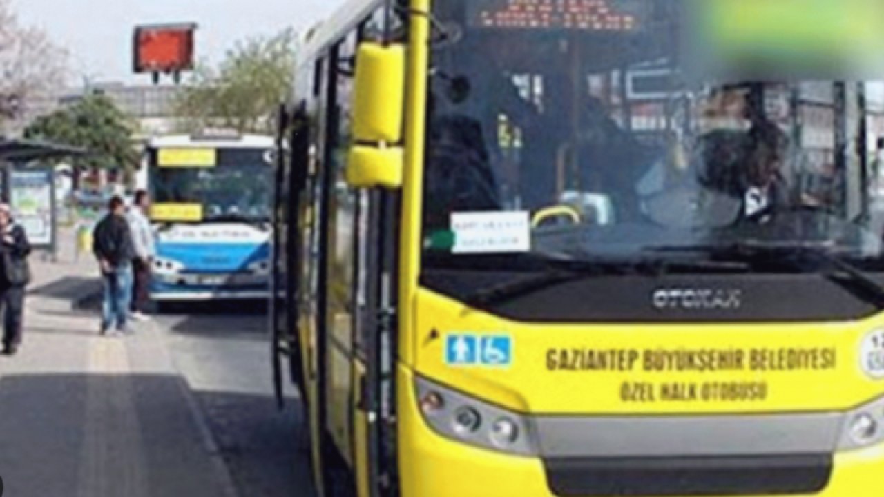 Gaziantep'te Toplu ULAŞIMA ZAM! İŞTE YENİ ZAMLI TARİFELER