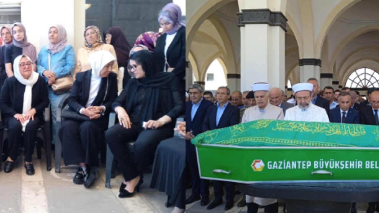 Fatma Şahin'in en acı günü... Fatma Şahin'in Babası Mustafa Kıymık Son Yolculuğuna Uğurlandı...