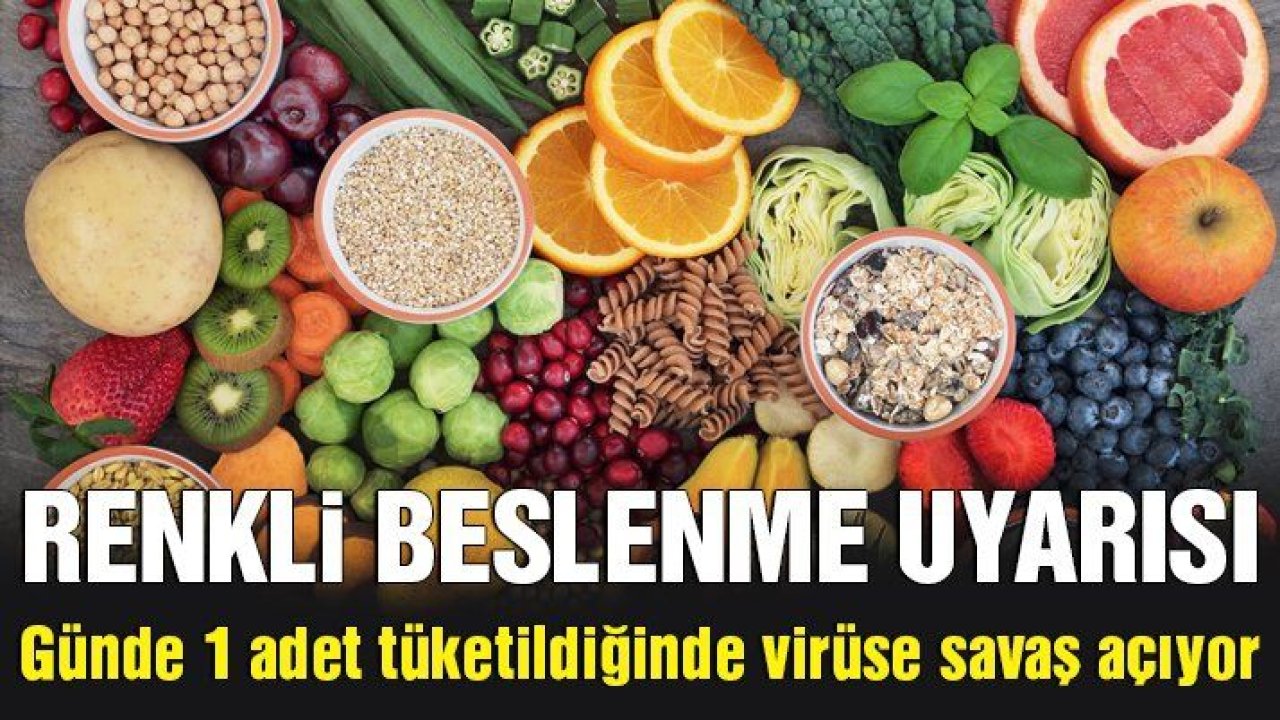 Dengeli beslenmek bağışıklık sistemini güçlendirir