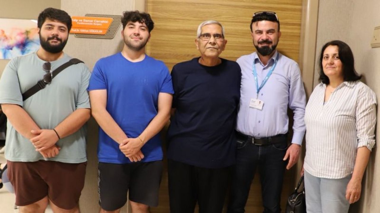 13 yıl sonra sağlığına Gaziantep’te kavuştu