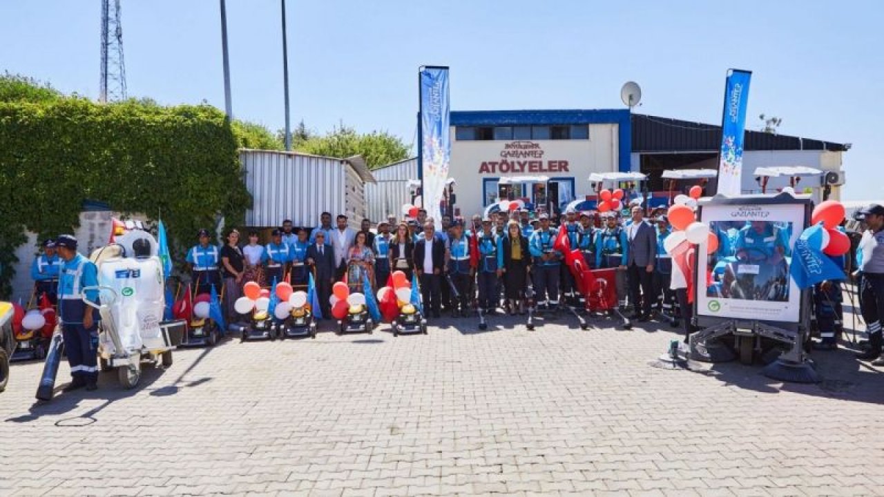 Gaziantep çevre dostu elektrikli araçlarla temizlenecek