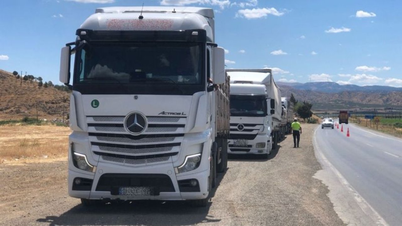 Gaziantep’te trafik denetimleri sürüyor