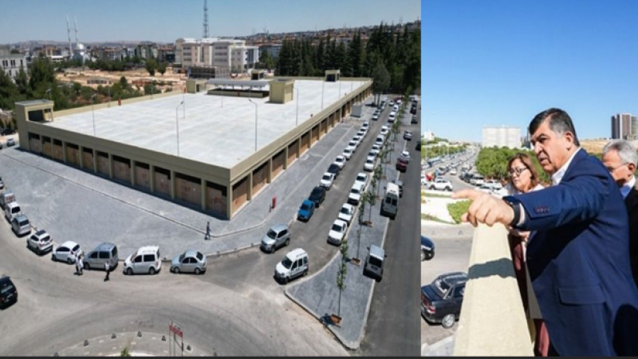 Gaziantep'te Çileye Dönen HASTANE ÇEVRESİNDEKİ TRAFİĞE ÇÖZÜM! 15 Temmuz Otopark ve Ticari Ünite Kompleksi tamamlandı.