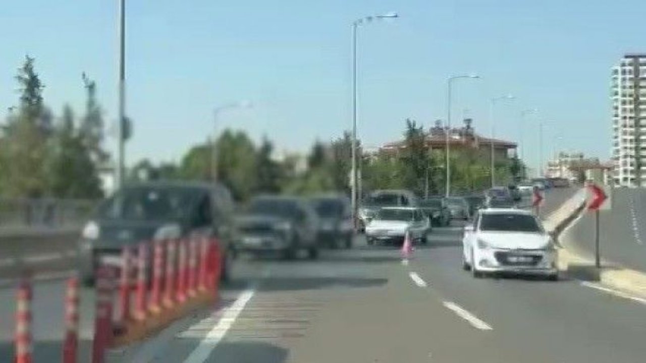 Gaziantep'te şerit ihlali yapan 14 araç sürücüsüne ceza kesildi