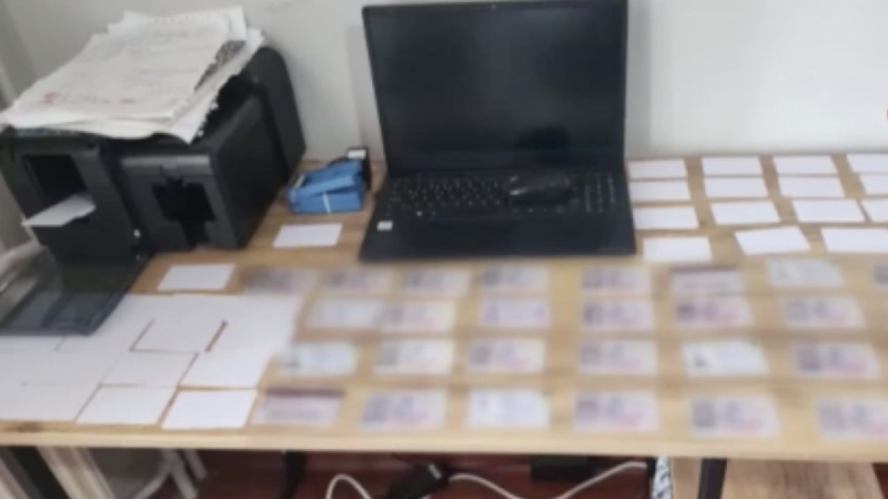Gaziantep dahil 6 ilde eş zamanlı operasyon: Sahte pasaport, kimlik ve vize şebekesi çökertildi