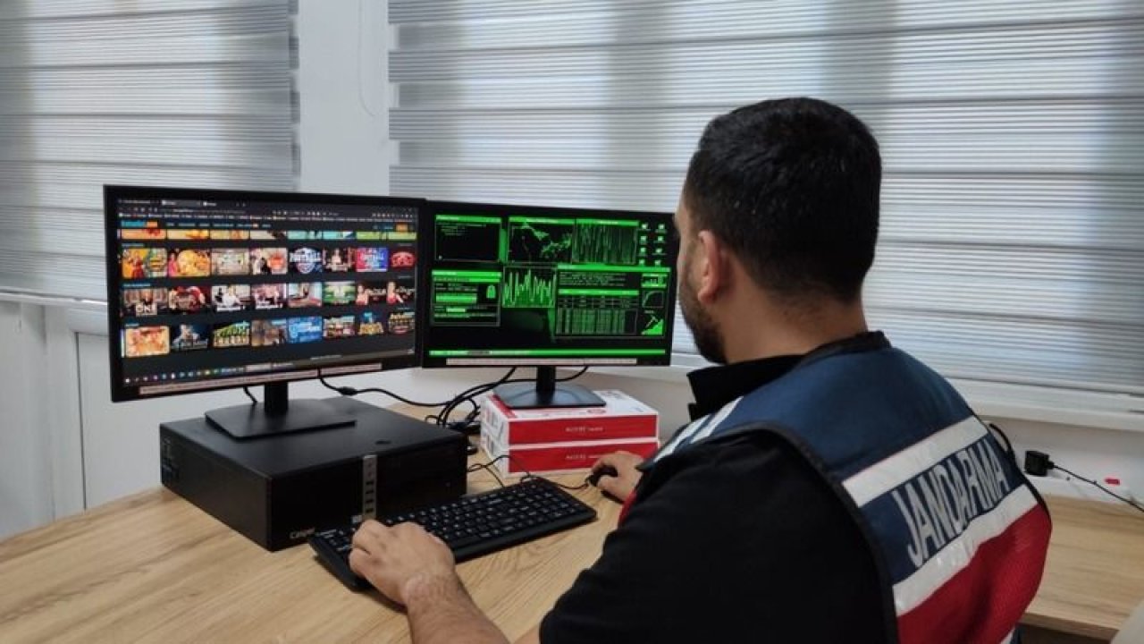 Gaziantep'te jandarma 8 bin 412 siteye erişim engeli getirdi