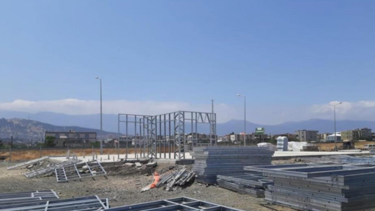 Gaziantep'in İslahiye İlçesi Depremden Yara almıştı! İslahiye Osmangazi Evleri’nde çalışmalar tam gaz