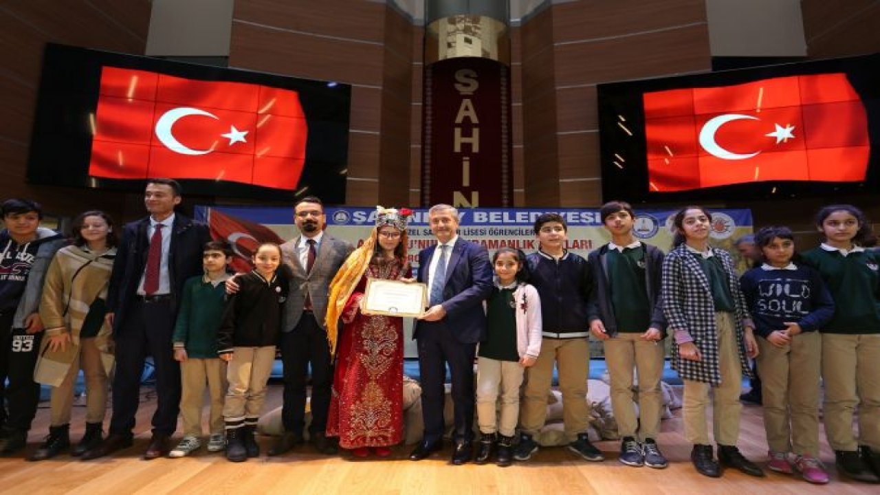 ŞAHİNBEY AĞITI'NI EN GÜZEL OKUMA YARIŞMASI DÜZENLENDİ