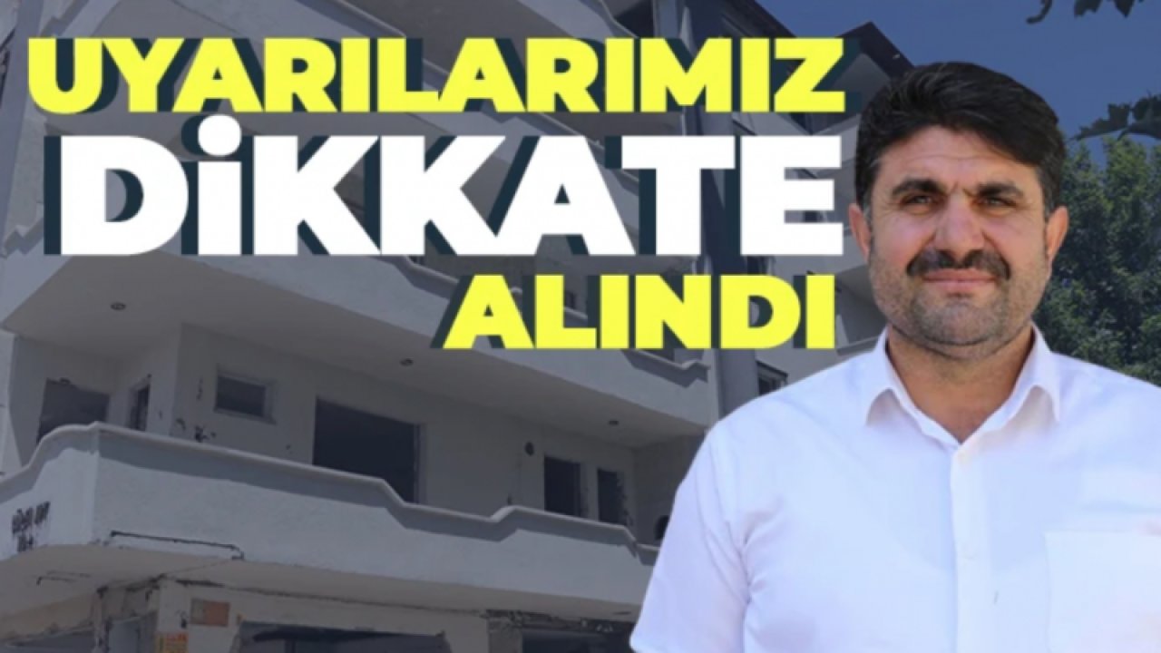 HÜDA PAR'ın ağır hasarlı binalar için yaptığı uyarı dikkate alındı! GAZİANTEP'TE AĞIR HASARLI BİNALARIN YIKIMI HIZLANDIRILDI!