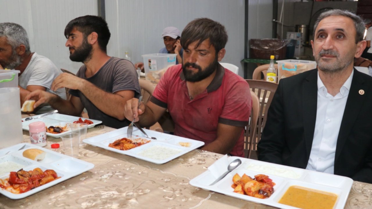 HÜDA PAR Gaziantep Milletvekili Şehzade Demir işçilerin sorunlarını dinledi!