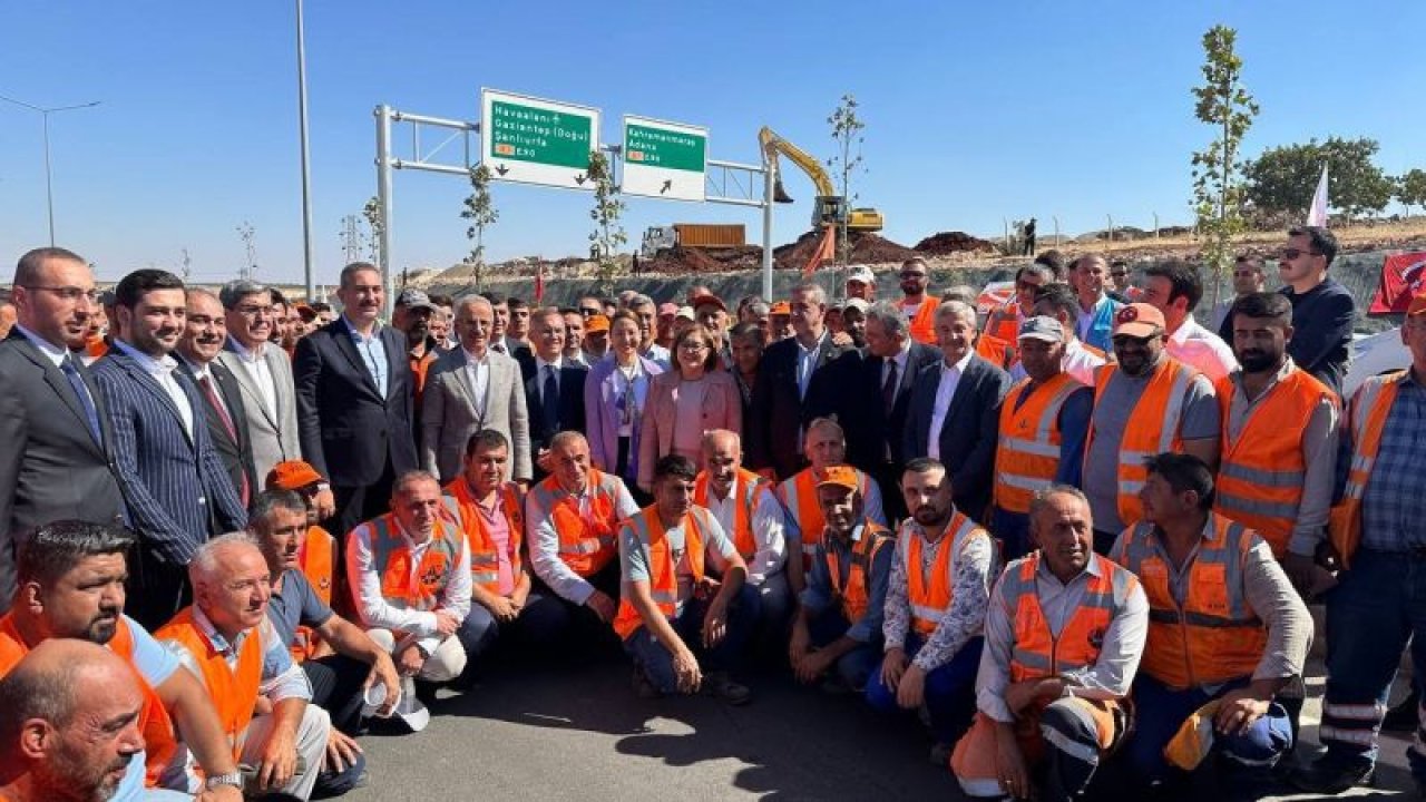 Bakan Uraloğlu, Gaziantep Şehir Hastanesi Kavşağı’nda incelemelerde bulundu