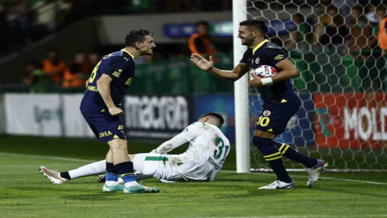 Fenerbahçe çok rahat kazandı: 0-4