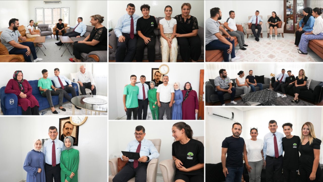 Başkan Fadıloğlu, genç öğrencilerin mutluluğu paylaştı