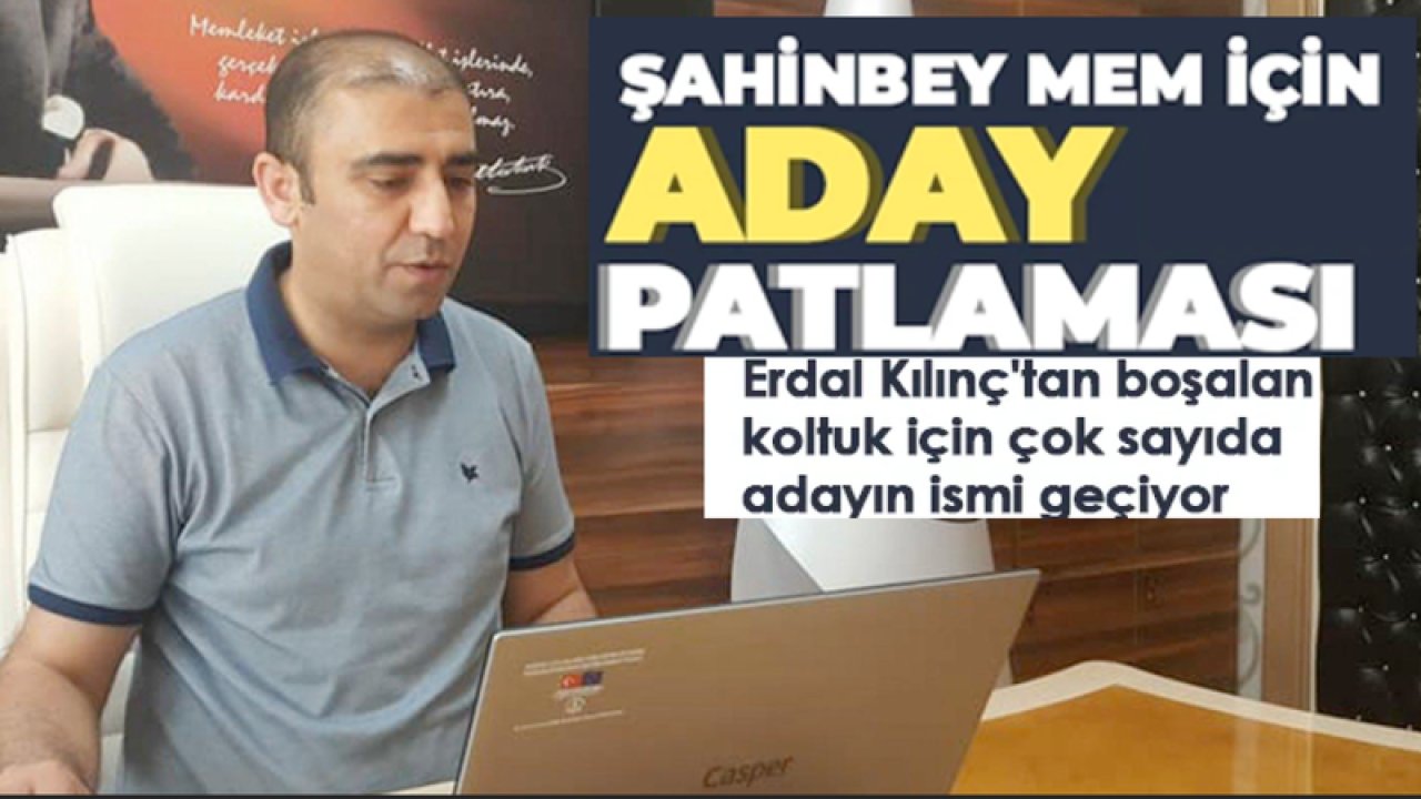Gaziantep'te Boşalan Şahinbey İlçe Milli Eğitim Müdürlüğüne ADAY YAĞMURU... Gaziantepli Bir İsim Atansın Çağrısı