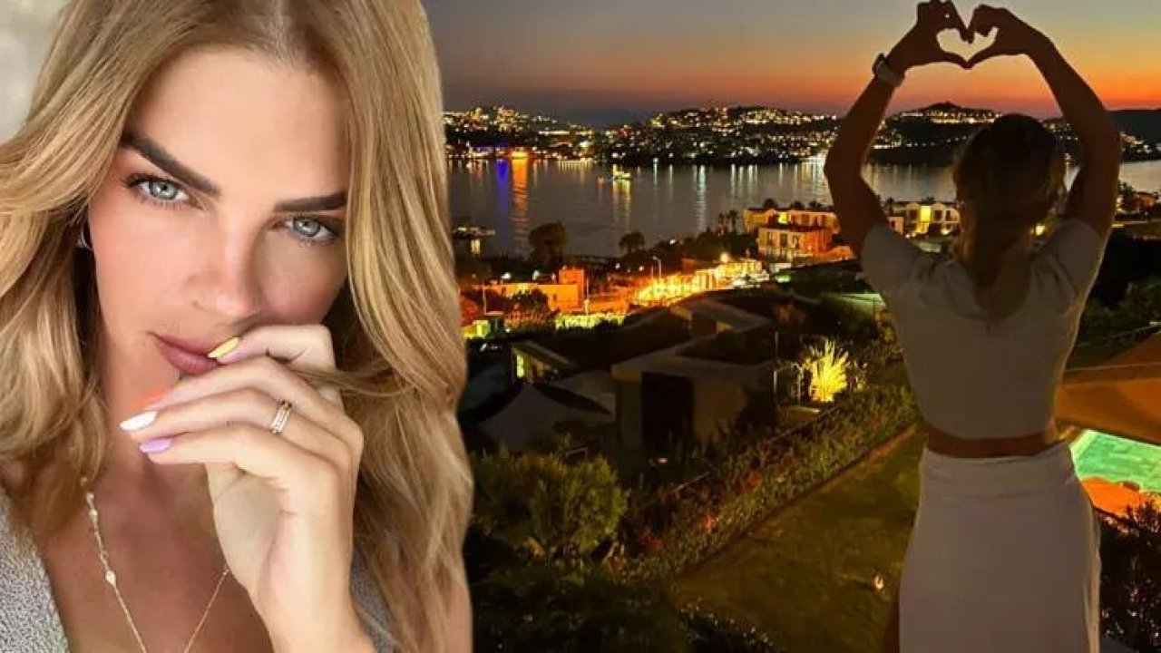 “Nereden nereye…” Kavak Yelleri'nin Aslı'sı Pelin Karahan Bodrum'u ayakları altına serdi! Süper lüks evinin manzarası…