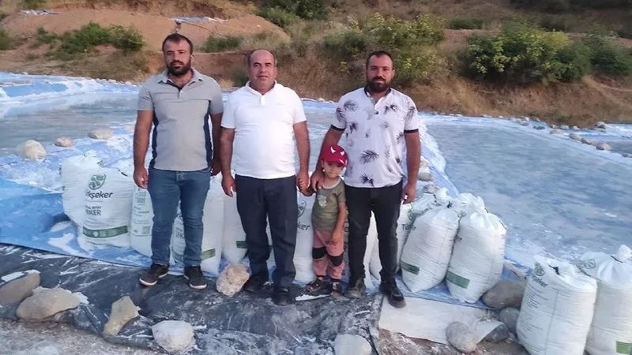 Dağdan akıyor, 3 ayda 150 bin lira kazanılıyor: Bir köy 200 yıldır bu işi yapıyor