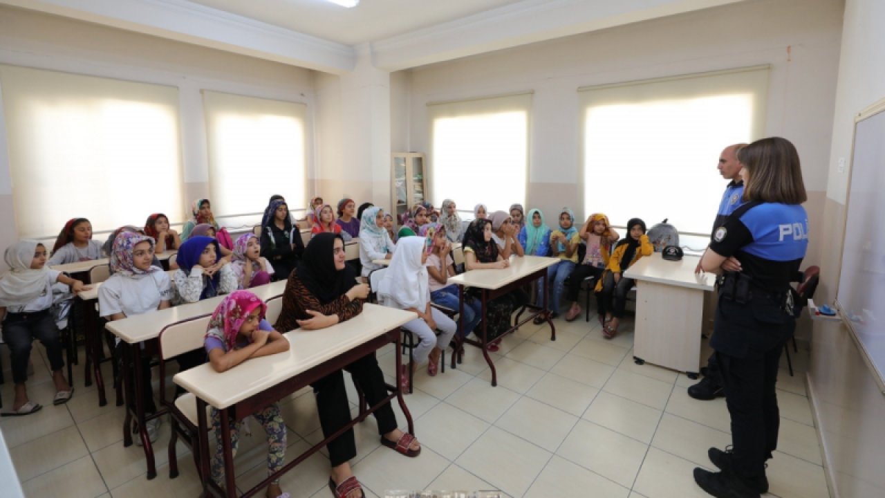 Çocuklar Şehitkamil'in sosyal tesislerinde eğitiliyor