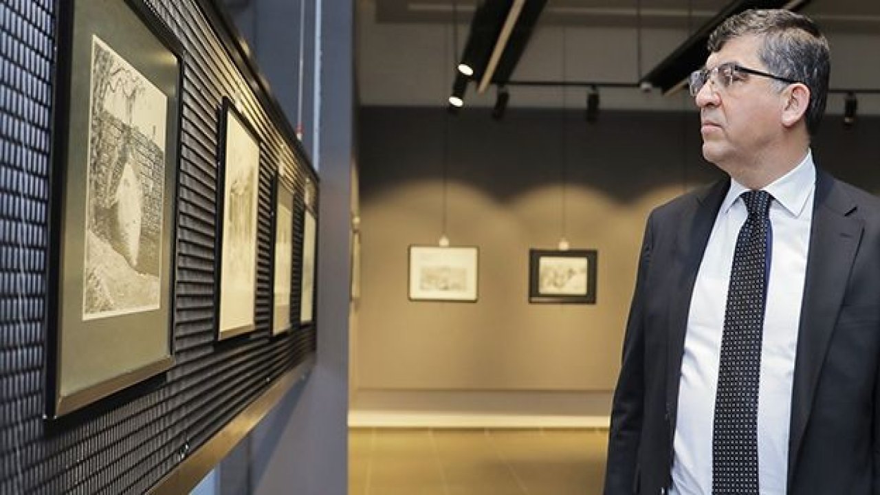 'ÇİZGİLERLE AYNTAB' SERGİSİ AÇILDI