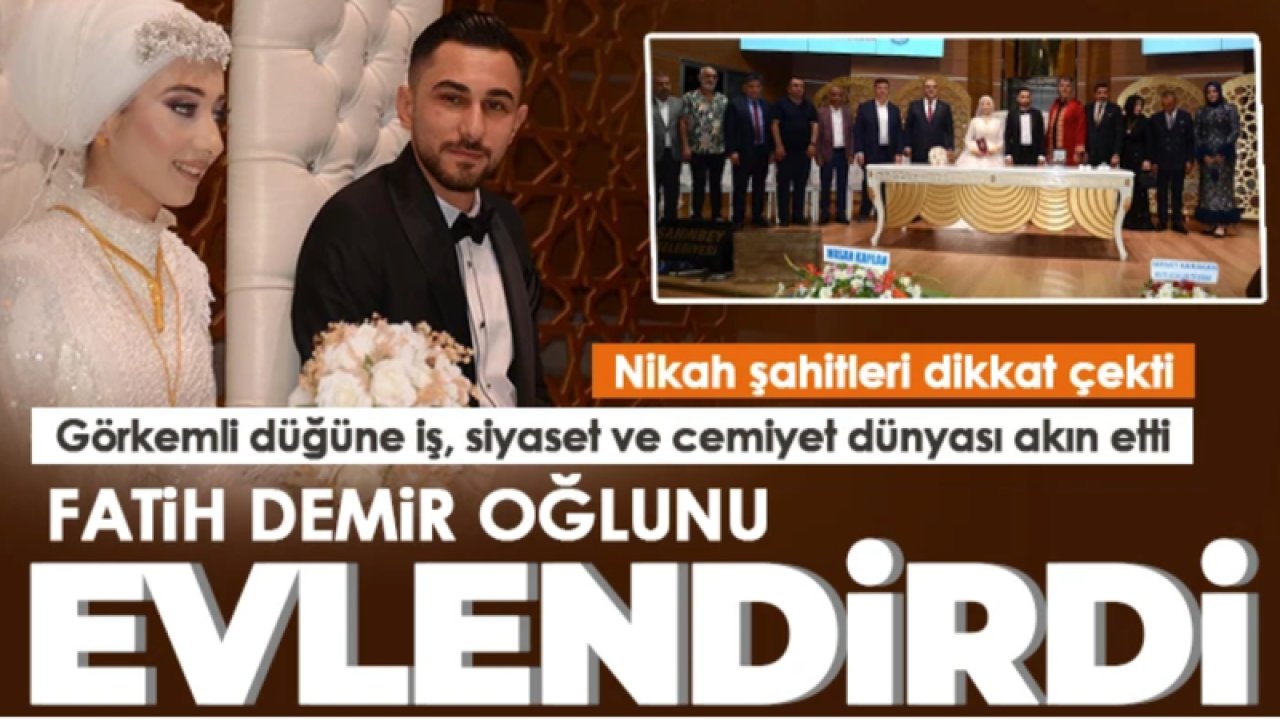 Gaziantep'te Bol Şahitli Muhteşem Düğün! Görkemli düğüne Gaziantep iş, siyaset ve cemiyet dünyası akın etti.