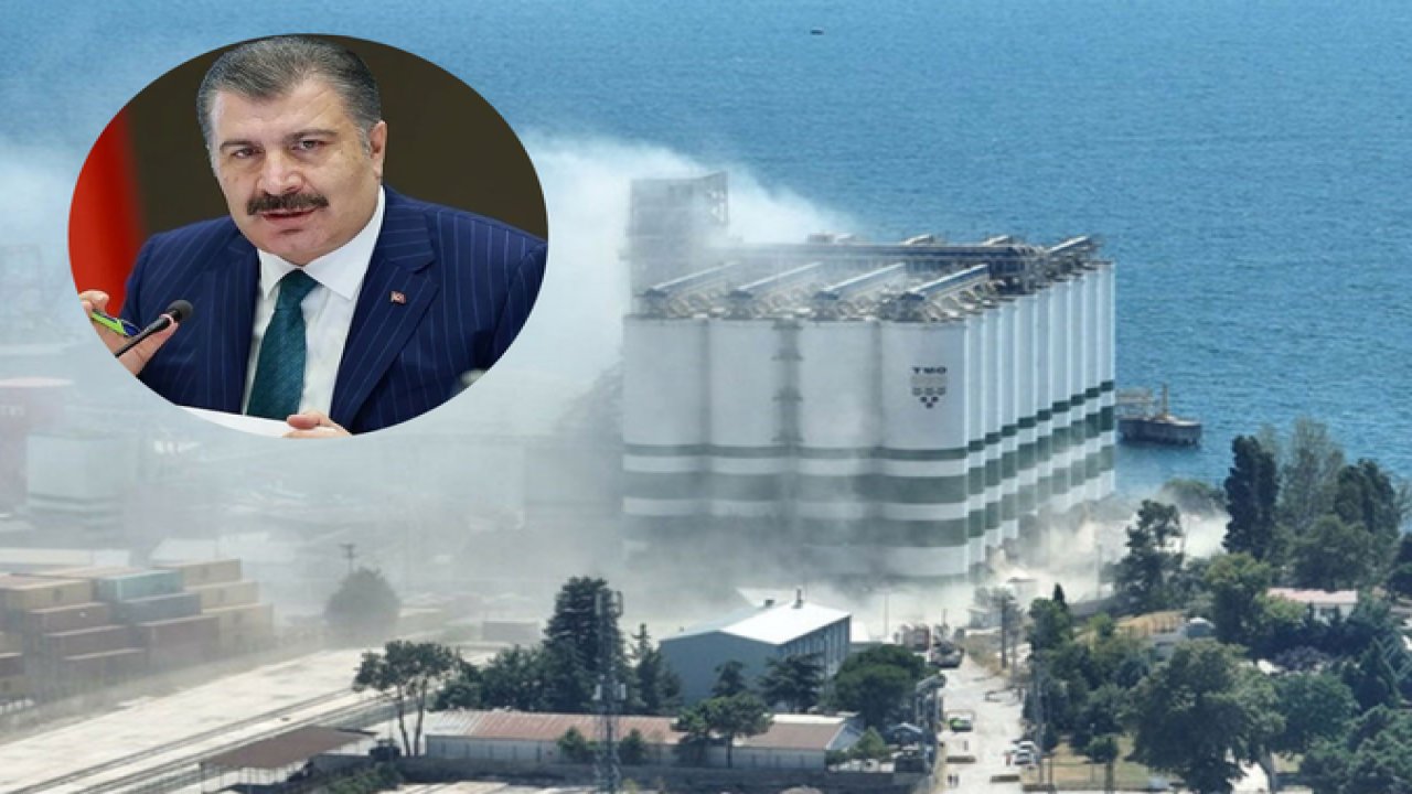 Bakan Koca Kocaeli’nde meydana gelen patlama hakkında açıklama yaptı