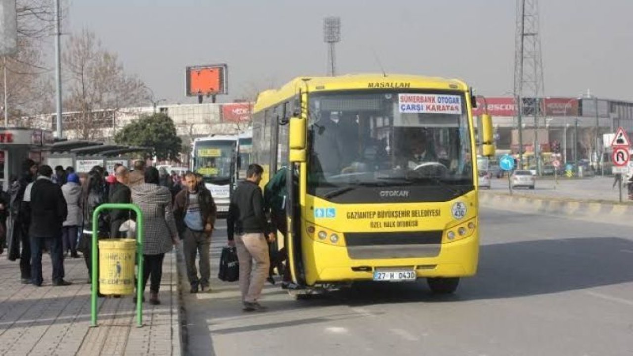 TOPLU ULAŞIM ZAMMI GAZİANTEPLİLERİ YIKTI!