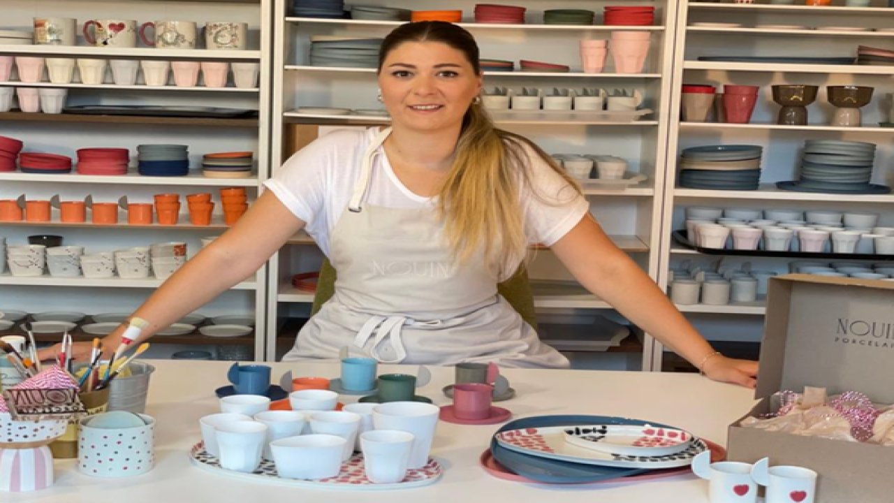 Nazlıcan Toprakçı Nouin Porselenle Dünyaya açılıyor
