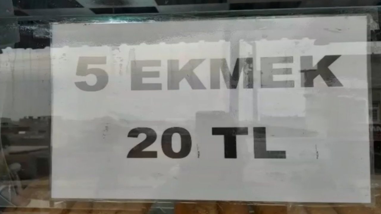 Şanlıurfa’da o fırında ekmeğe indirim... 5 Ekmek 20 TL