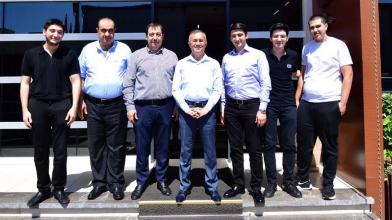 Gaziantep Valisi Çeber, Güven Boya'yı ziyaret etti