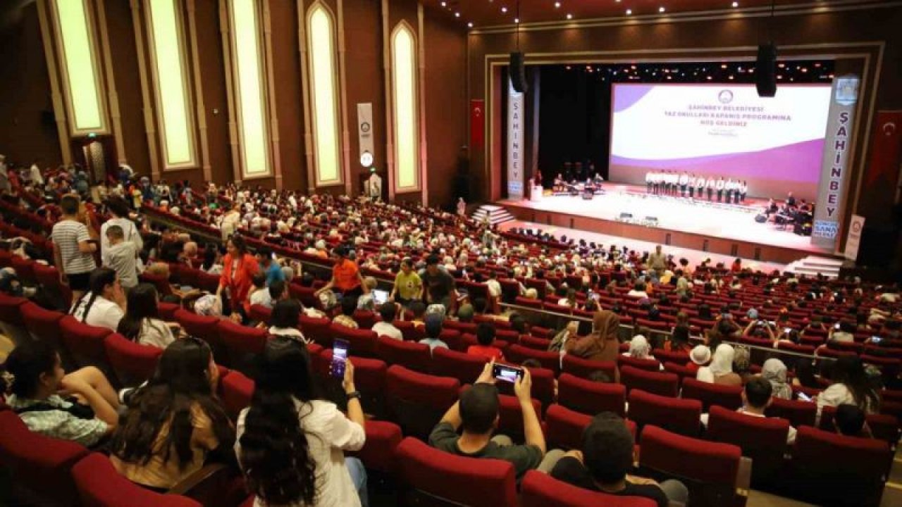 Şahinbey’de ’Yaz Okulları’ kapanış programı düzenlendi