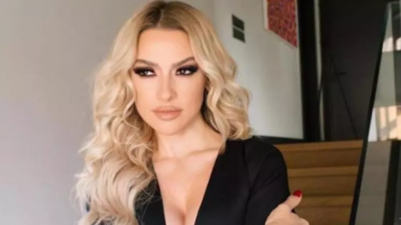 Hadise’nin derin göğüs dekolteli kırmızı elbisesi görenleri mest etti: “Bizi yine erittin!”