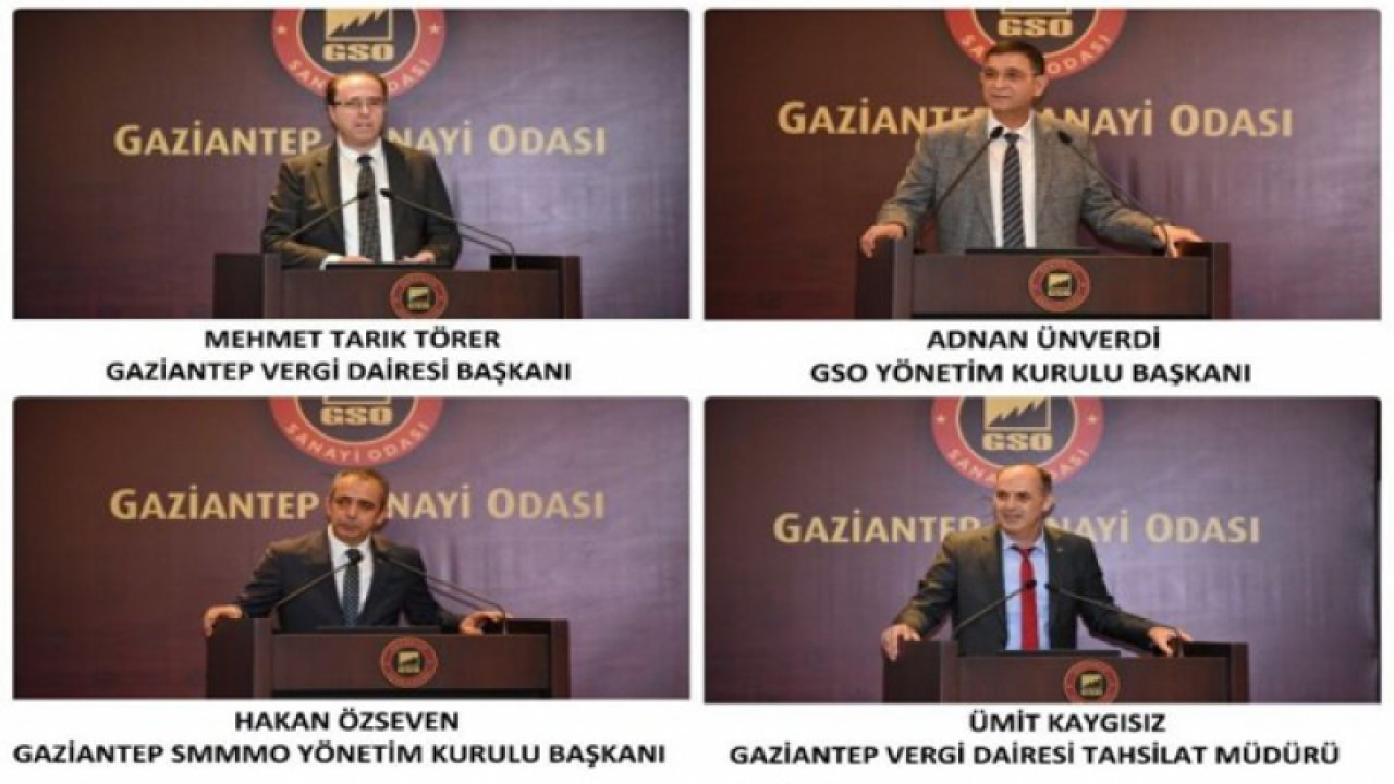 Gaziantep Sanayi Odası GSO’da deprem bölgesine yönelik vergi düzenlemeleri anlatıldı