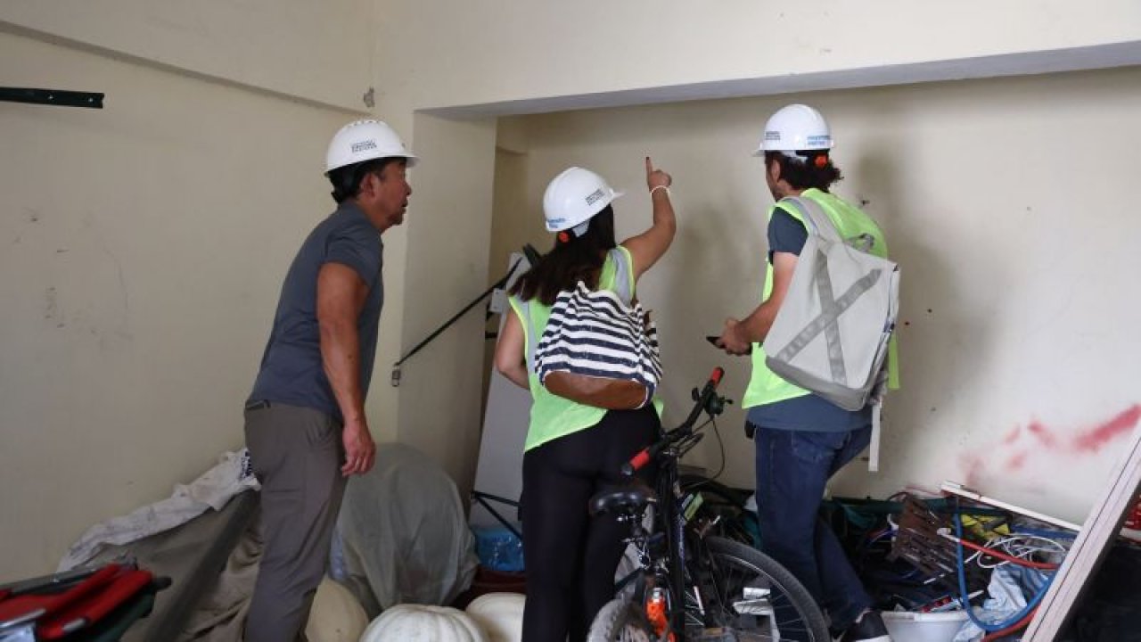 Gaziantep şehir merkezindeki az hasarlı yapıların denetimleri kapsamında kısa sürede 40 bin haneye ulaşıldı