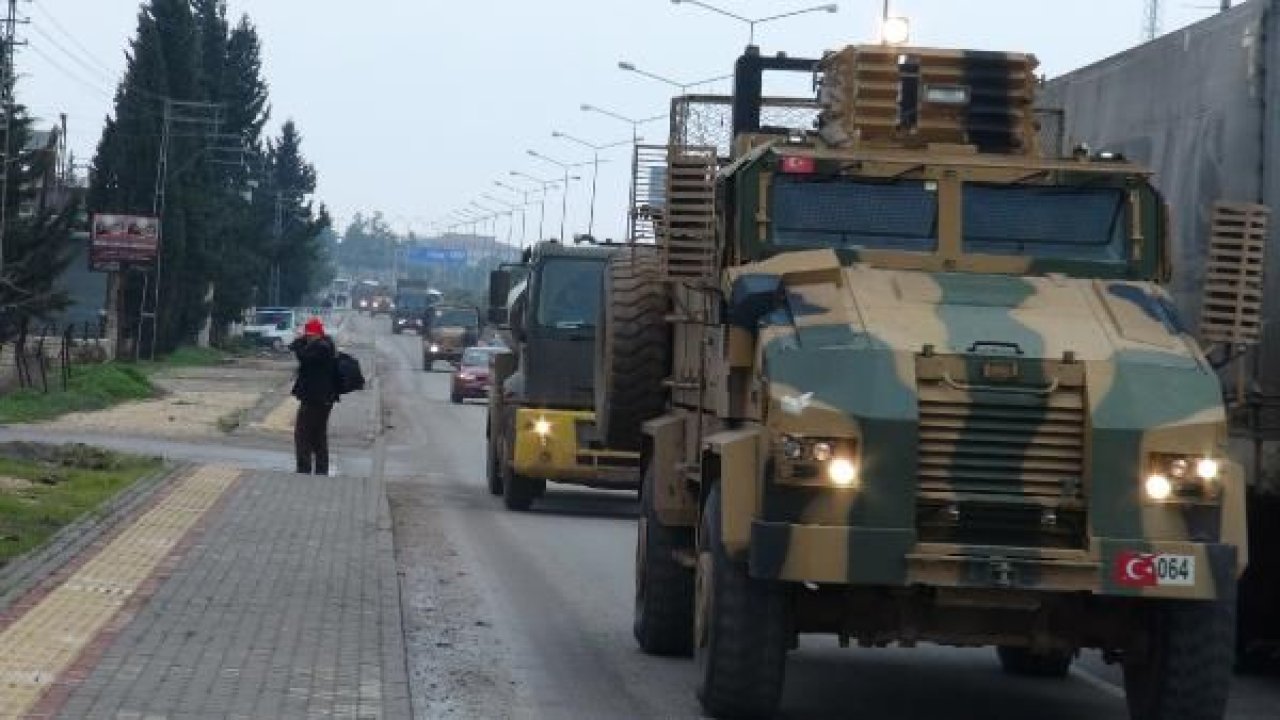 Kilis'ten askeri sevkiyat sürüyor