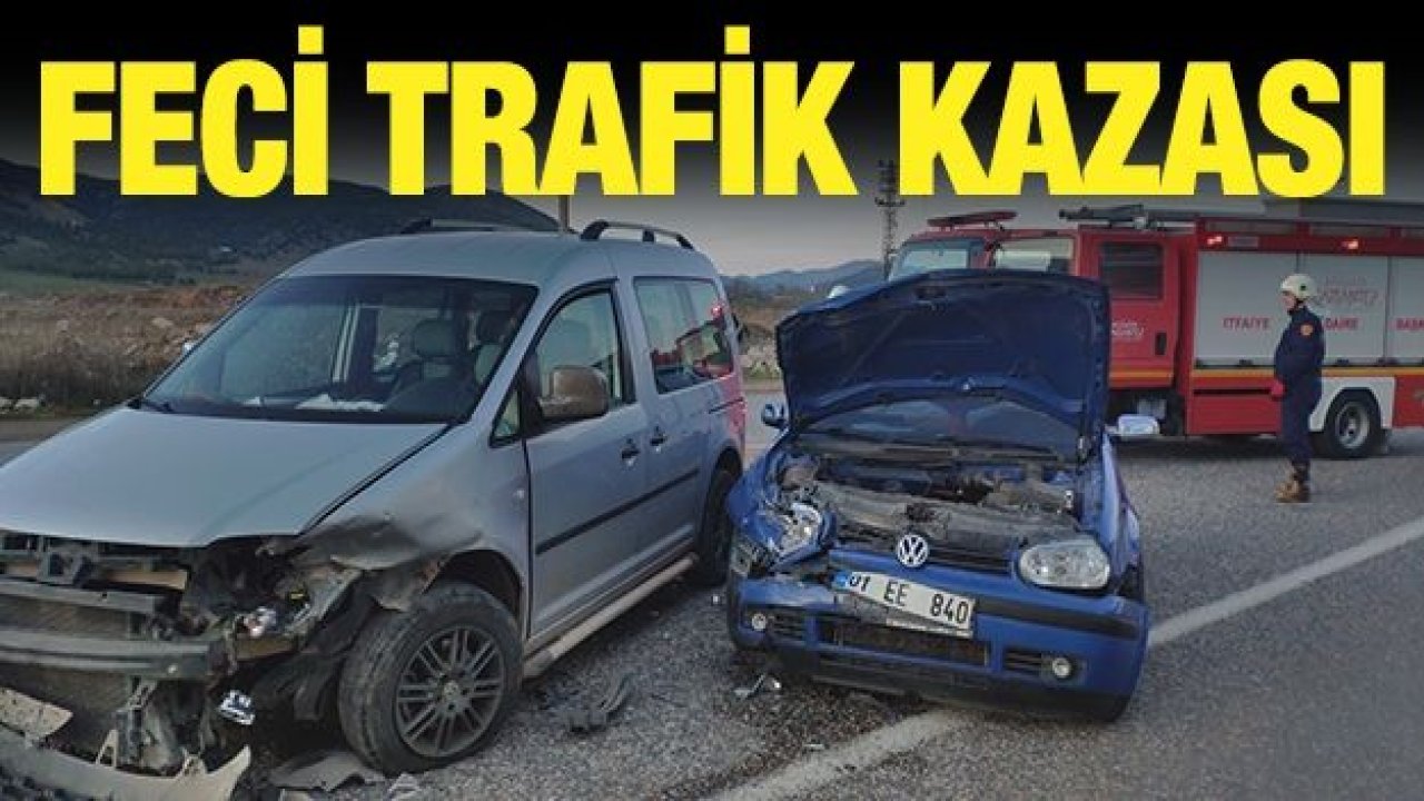 Hafif ticari araç ile otomobil çarpıştı: 1 yaralı