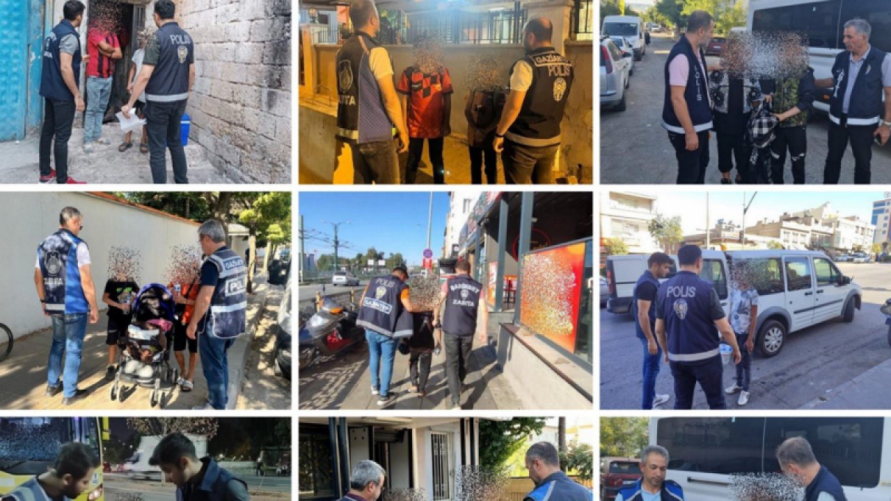 Gaziantep'te dilencilere yönelik denetim gerçekleştirdi