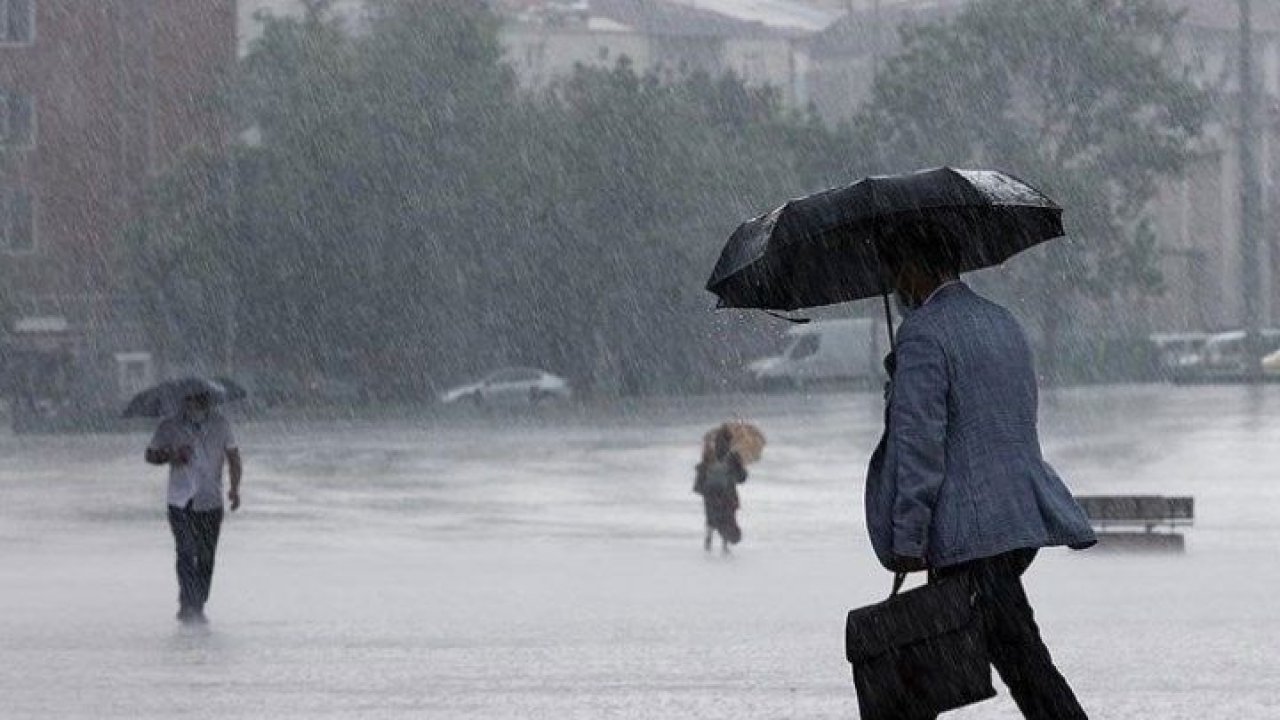 Meteoroloji uyardı! Sağanak yağış var