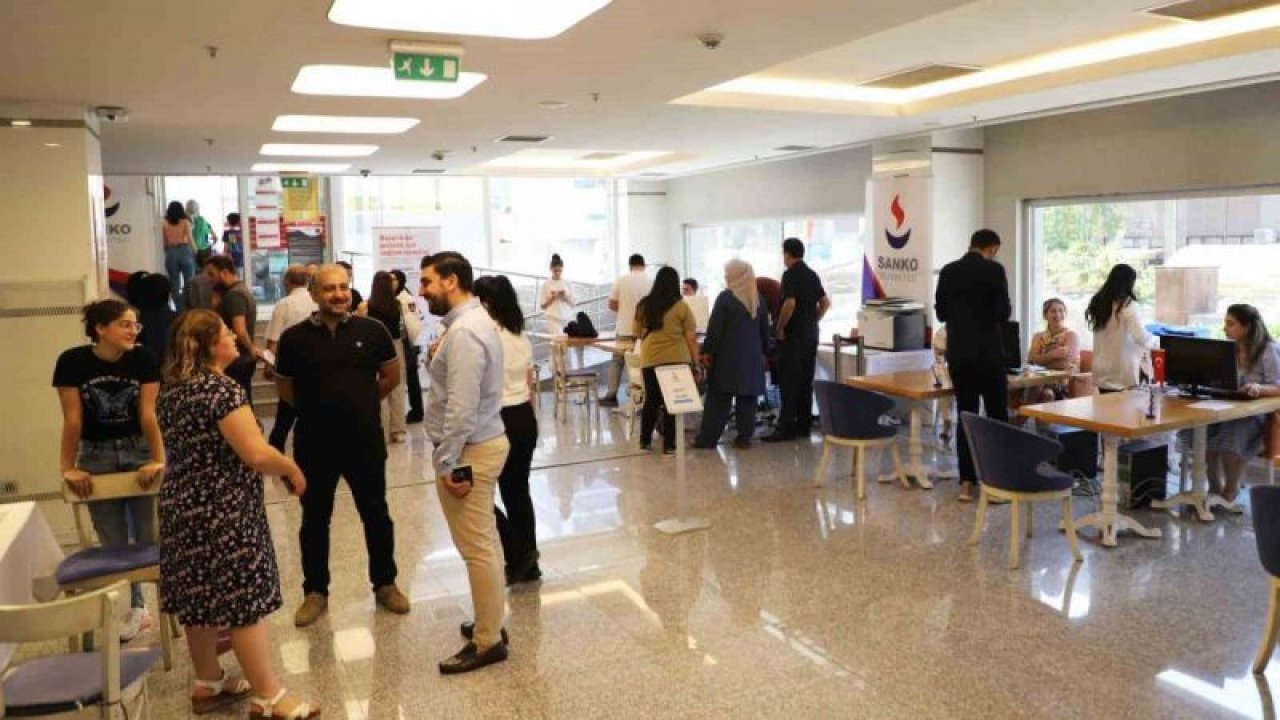 SANKO Üniversitesi’nde kayıt heyecanı başladı