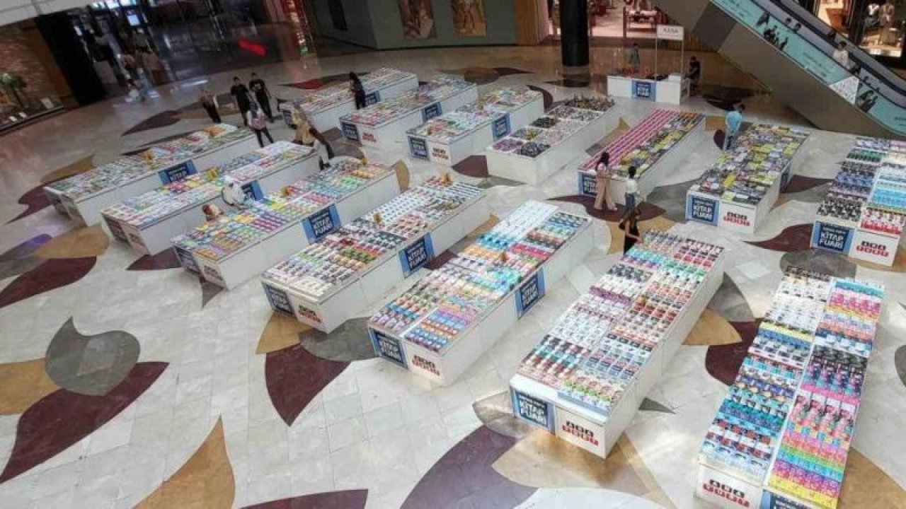 SANKO Park Alışveriş Merkezi’nde kitap fuarı açıldı