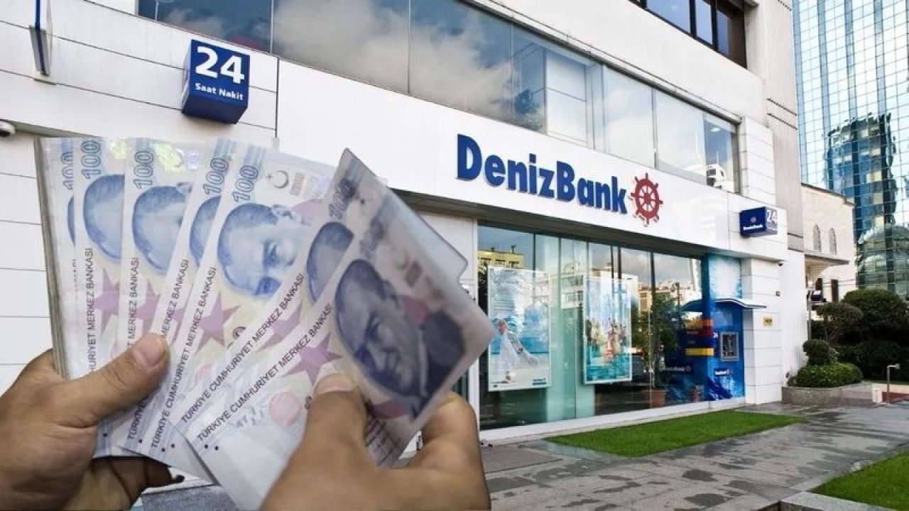 Denizbank’a mobilden kaydolan düşük faizli krediyi hemen cebine koyuyor: 100 bin TL’ye kadar istenilen tutar çekilebiliyor! Acele edin
