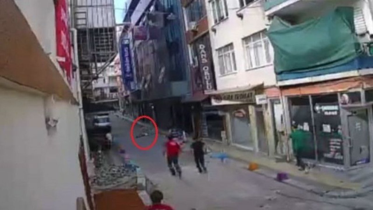 Kocaeli’de 7. kattan düşen genç öldü! Dehşet anını kameralar çekti