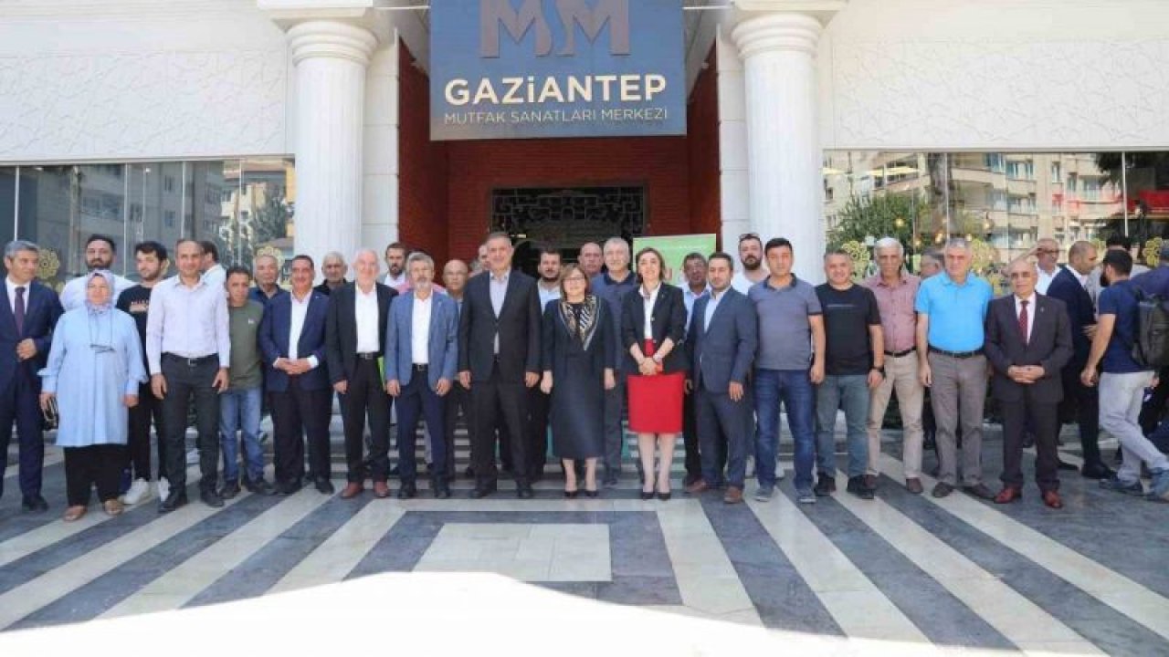 GastroANTEP için Geri Sayım Başladı! Şahin, "Gaziantep’in mutfağının şifa olduğunu bütün dünyaya anlatmamız gerekiyor"