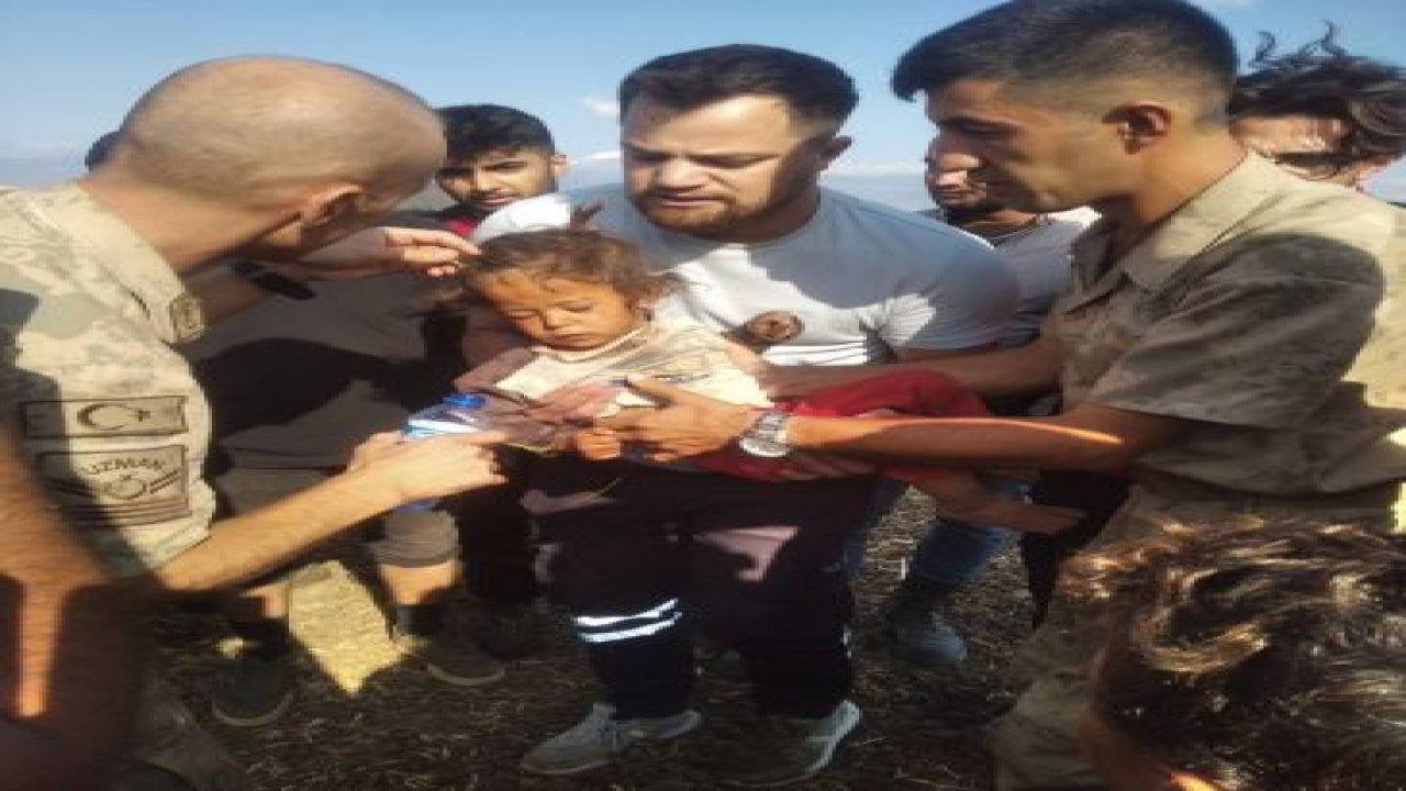 GAZİANTEP'TE Kaybolan küçük Meryem termal kamera ile bulundu
