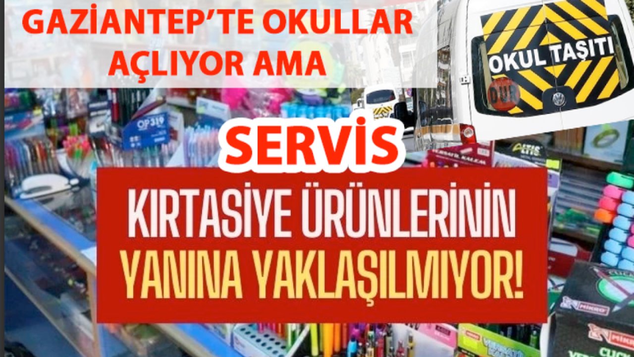 Gaziantep'te Servis Ücretleri, Okul Kıyafetleri VE Kırtasiye Masrafları Yüzde Yüzde Zamlı! 3 Mİlyonluk ŞEHİRDE 600 Bine Yakın ASGARİ ÜCRETLİ ÇALIŞIYOR !