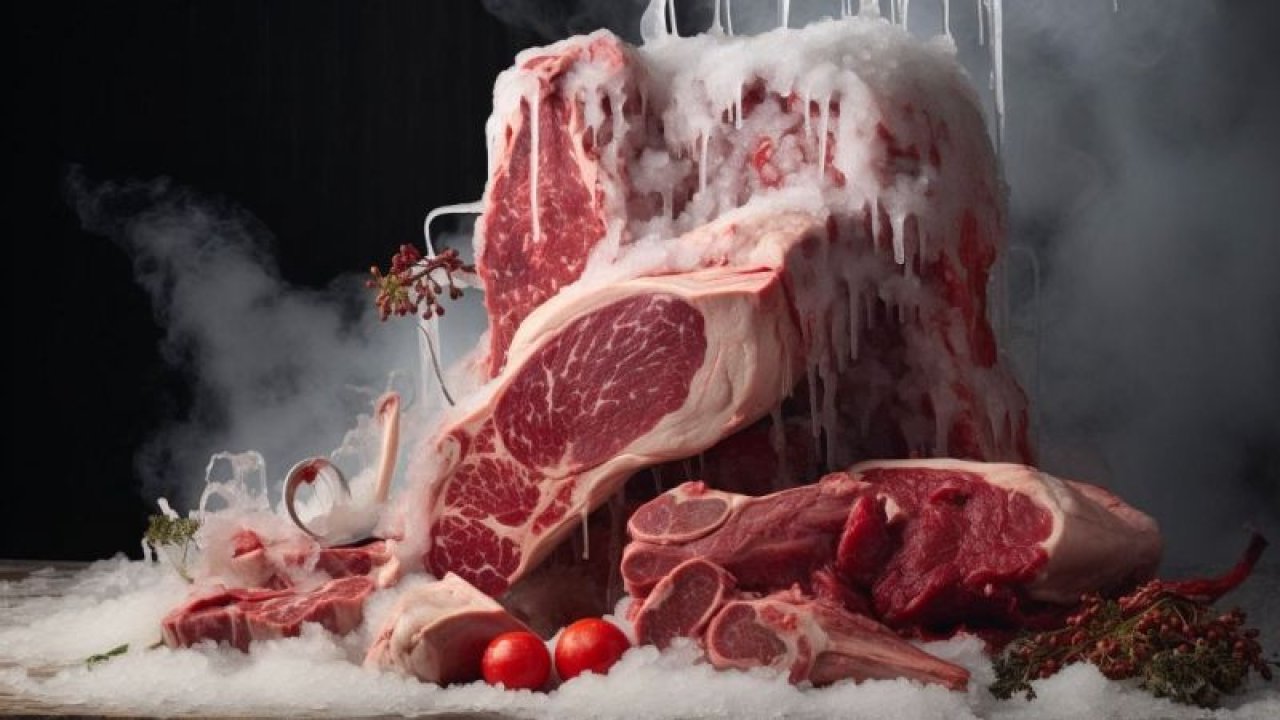 Dondurulmuş ürünleri saatlerce beklemeye son! Buzluktaki et bu yöntemle dakikalar içinde çözülüyor! Meğer saklarken…