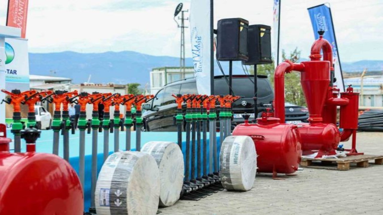 Gaziantep Nurdağı’ndaki tarım arazilerine akıllı tarım uygulaması