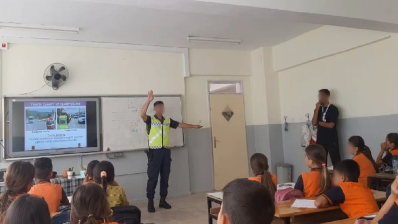 Gaziantep Jandarmadan trafikte yaya önceliği farkındalık uygulaması