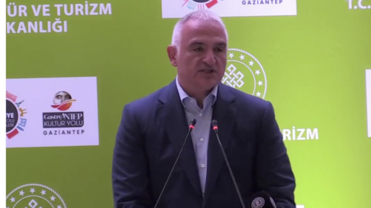 Kültür ve Turizm Bakanı Ersoy GastroAntep Kültür Yolu Festivali'nin açılışına katıldı