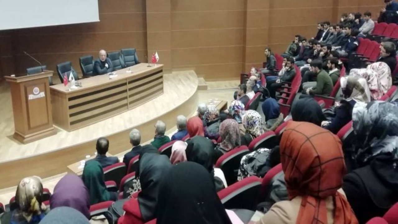 Dr. Kayapınar'dan İlahiyat Fakültesi Öğrencilerine Konferans