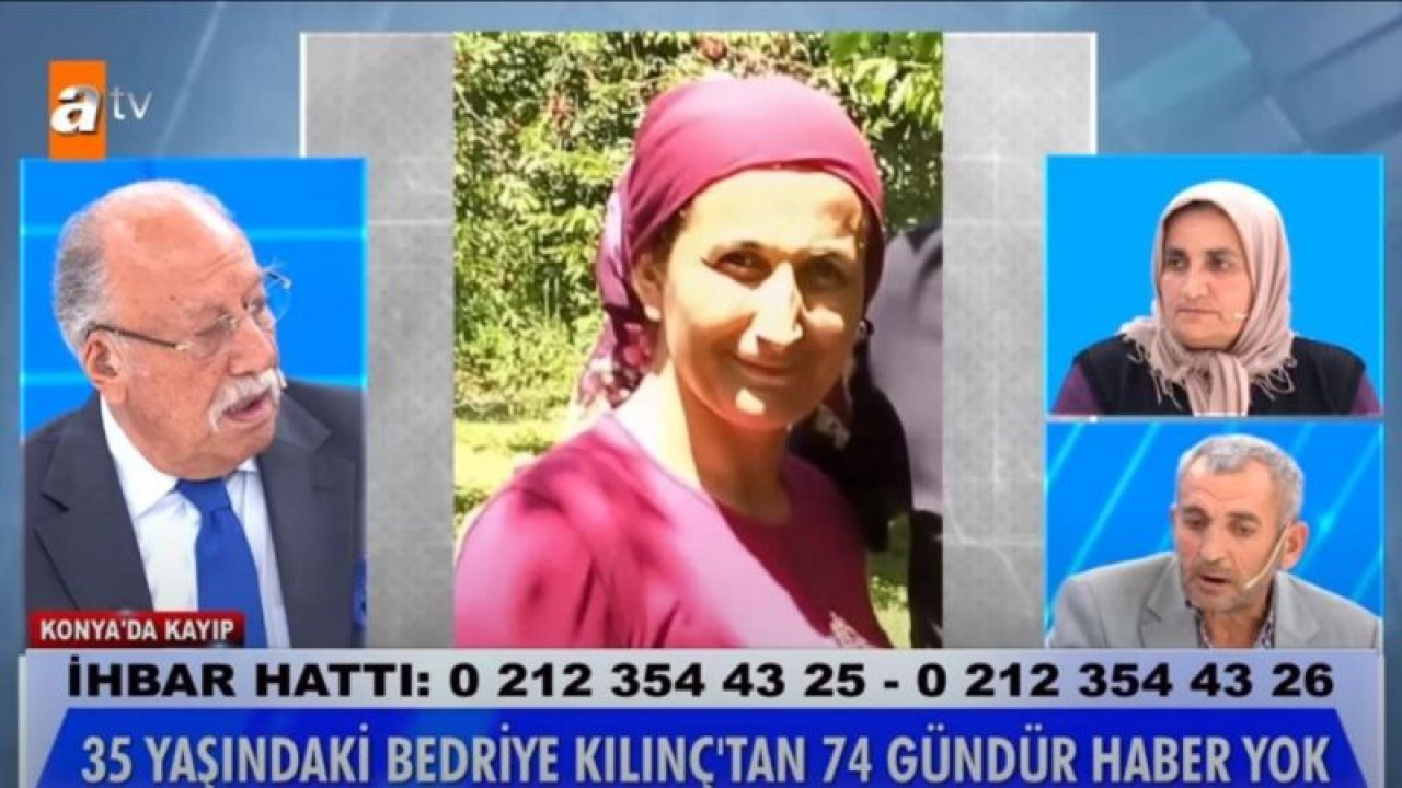 Müge Anlı’da 35 yaşındaki kayıp Bedriye Kılıç aranıyor: Şüpheli ifadeler vakanın seyrini değiştirdi