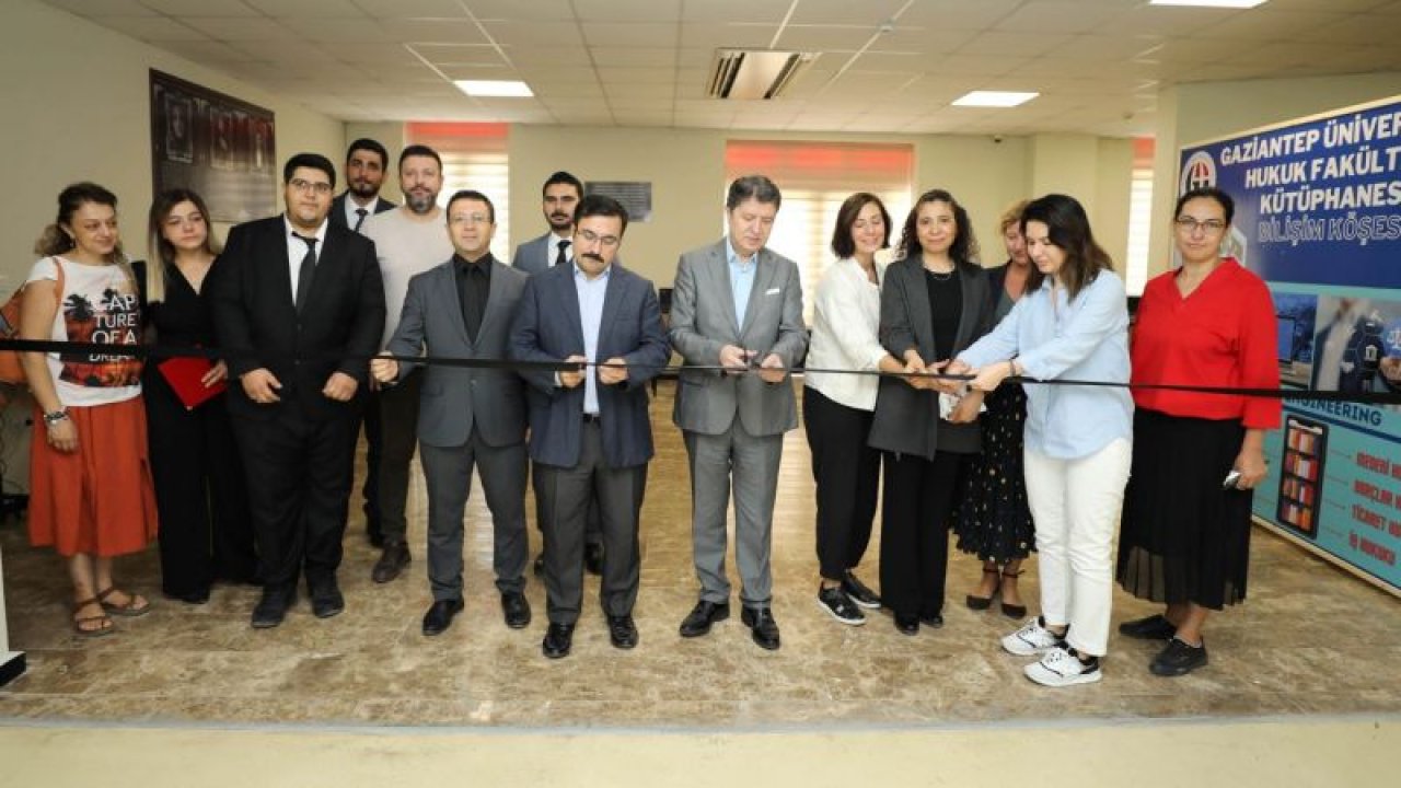 GAÜN’de depremde hayatını kaybeden öğrencilerin anısında bilgisayar laboratuvarı kuruldu